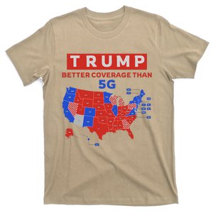 Trump Better Coverage Than 5g Ugly Christmas Sweater Xmas T-Shirt