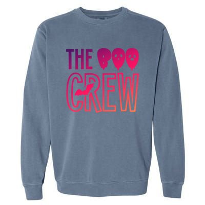 The Boo Crew Meaningful Gift Garment-Dyed Sweatshirt