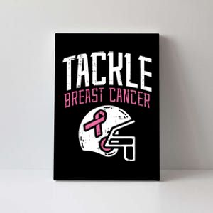 Tackle Breast Cancer Awareness Month Canvas