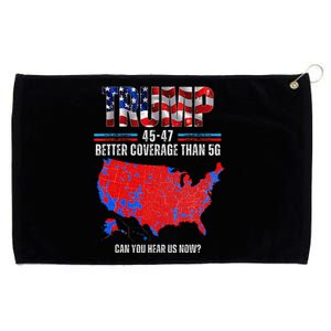 Trump Better Coverage Politics Grommeted Golf Towel