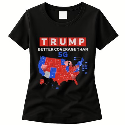 Trump Better Coverage Than 5g Ugly Christmas Sweater Xmas Women's T-Shirt