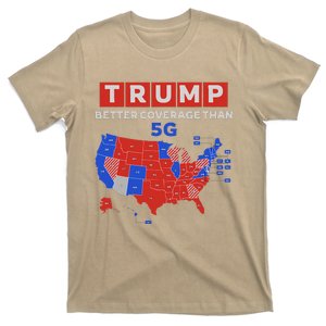 Trump Better Coverage Than 5g Ugly Christmas Sweater Xmas T-Shirt