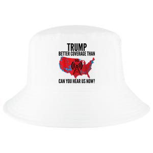 Trump Better Coverage Than Verizon Can You Hear Us Now Cool Comfort Performance Bucket Hat