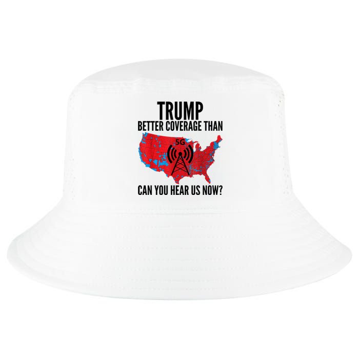 Trump Better Coverage Than Verizon Can You Hear Us Now Cool Comfort Performance Bucket Hat