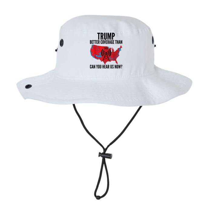 Trump Better Coverage Than Verizon Can You Hear Us Now Legacy Cool Fit Booney Bucket Hat