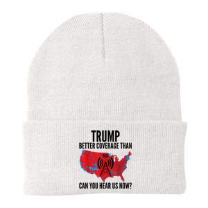 Trump Better Coverage Than Verizon Can You Hear Us Now Knit Cap Winter Beanie