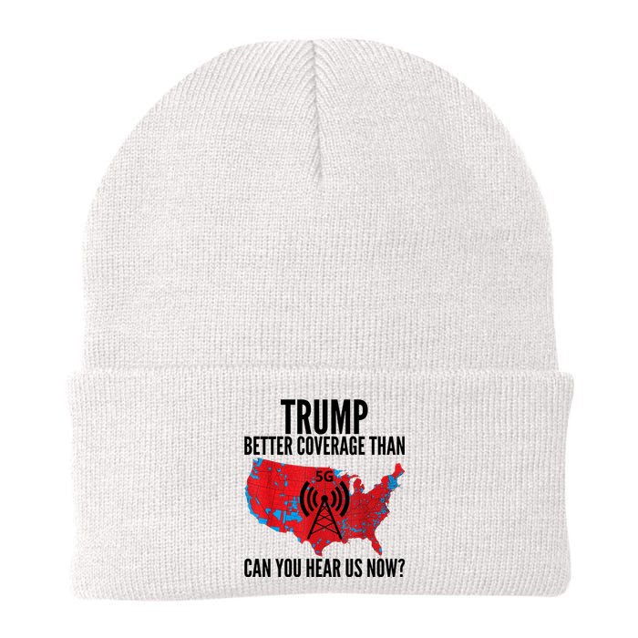 Trump Better Coverage Than Verizon Can You Hear Us Now Knit Cap Winter Beanie