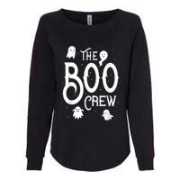 The Boo Crew Halloween Ghost Costume Womens California Wash Sweatshirt