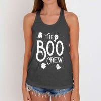 The Boo Crew Halloween Ghost Costume Women's Knotted Racerback Tank