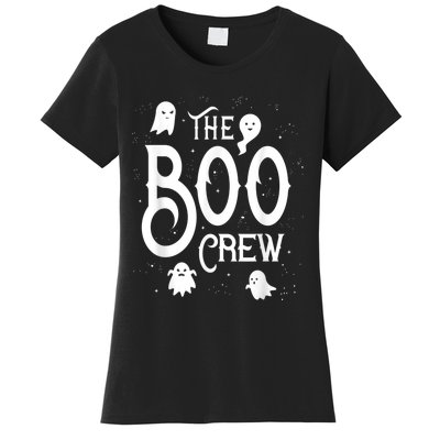 The Boo Crew Halloween Ghost Costume Women's T-Shirt