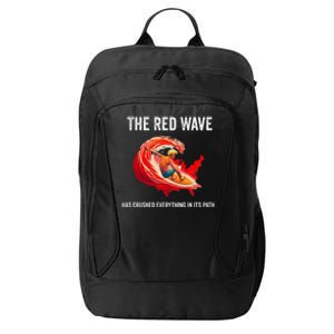 Trump Better Coverage Than 5g Can You Hear Us Now Red Wave City Backpack