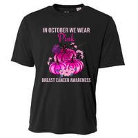 Thanksgiving Breast Cancer Awareness Cooling Performance Crew T-Shirt