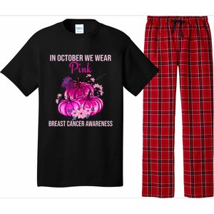 Thanksgiving Breast Cancer Awareness Pajama Set