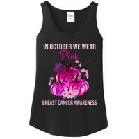 Thanksgiving Breast Cancer Awareness Ladies Essential Tank