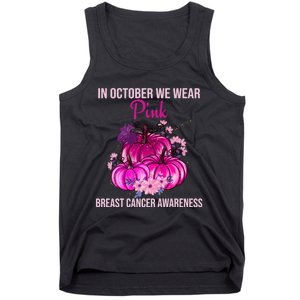 Thanksgiving Breast Cancer Awareness Tank Top