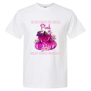 Thanksgiving Breast Cancer Awareness Garment-Dyed Heavyweight T-Shirt