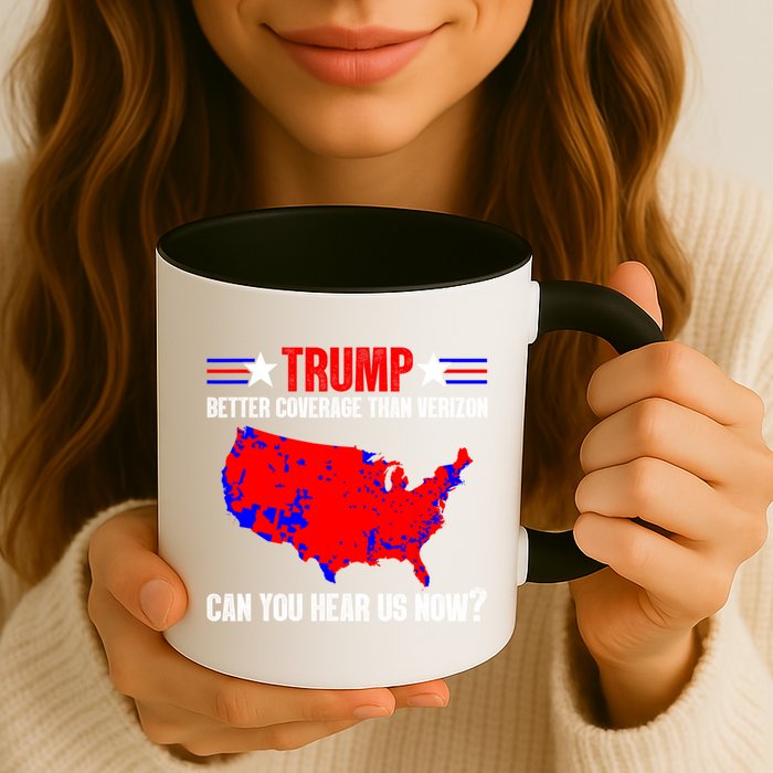 Trump Better Coverage Than Verizon Can You Hear Us Now Mug