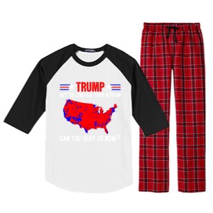 Trump Better Coverage Than Verizon Can You Hear Us Now Raglan Sleeve Pajama Set