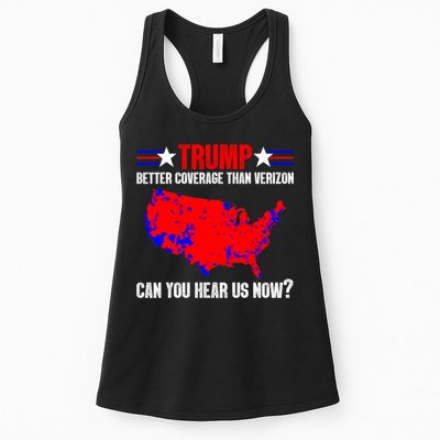 Trump Better Coverage Than Verizon Can You Hear Us Now Womens Tank Top