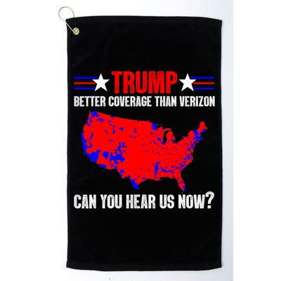 Trump Better Coverage Than Verizon Can You Hear Us Now Golf Towel