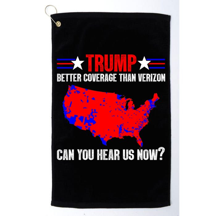 Trump Better Coverage Than Verizon Can You Hear Us Now Golf Towel