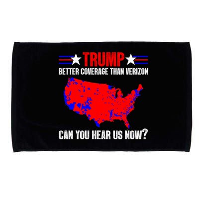 Trump Better Coverage Than Verizon Can You Hear Us Now Microfiber Hand Towel