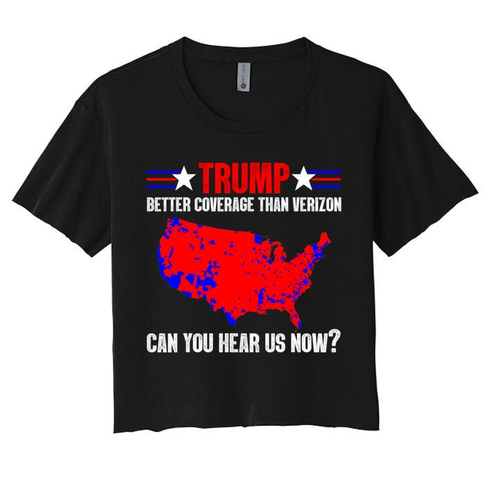 Trump Better Coverage Than Verizon Can You Hear Us Now Crop Top