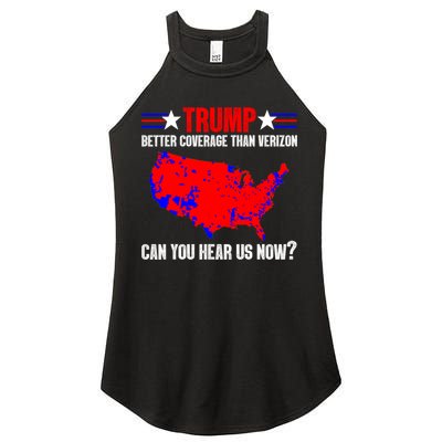 Trump Better Coverage Than Verizon Can You Hear Us Now Women's Perfect Tri Rocker Tank