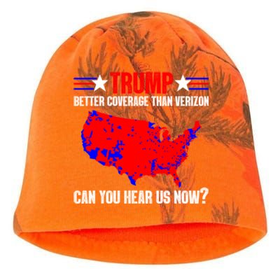 Trump Better Coverage Than Verizon Can You Hear Us Now Kati - Camo Knit Beanie