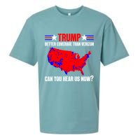 Trump Better Coverage Than Verizon Can You Hear Us Now Sueded Cloud Jersey T-Shirt
