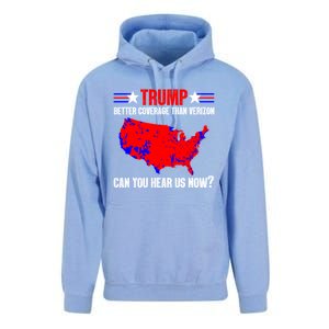 Trump Better Coverage Than Verizon Can You Hear Us Now Unisex Surf Hoodie