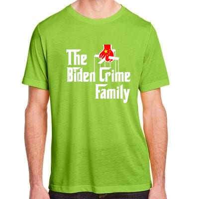 The Biden Chinese Crime Family Puppet Humor Anti Against Adult ChromaSoft Performance T-Shirt