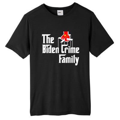 The Biden Chinese Crime Family Puppet Humor Anti Against Tall Fusion ChromaSoft Performance T-Shirt