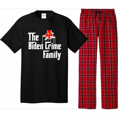 The Biden Chinese Crime Family Puppet Humor Anti Against Pajama Set