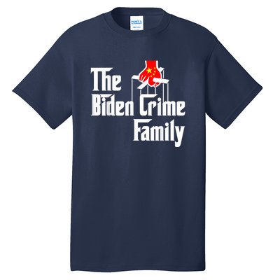 The Biden Chinese Crime Family Puppet Humor Anti Against Tall T-Shirt