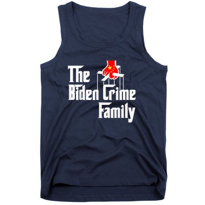 The Biden Chinese Crime Family Puppet Humor Anti Against Tank Top