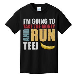 Team Bananas Challenge Take The Money And Run Kids T-Shirt