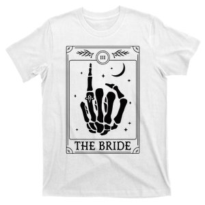 The Bride Coven Skeleton Hand Gothic Bachelorette Wedding T-Shirt