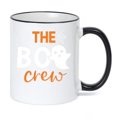 The Boo Crew Matching Halloween Family Pajamas 11oz Black Color Changing Mug