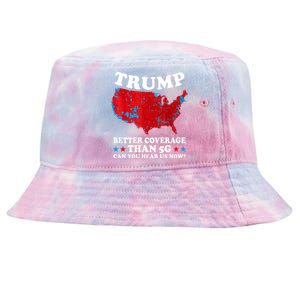 Trump Better Coverage Than 5g Can You Hear Us Now Usa Funny Tie-Dyed Bucket Hat