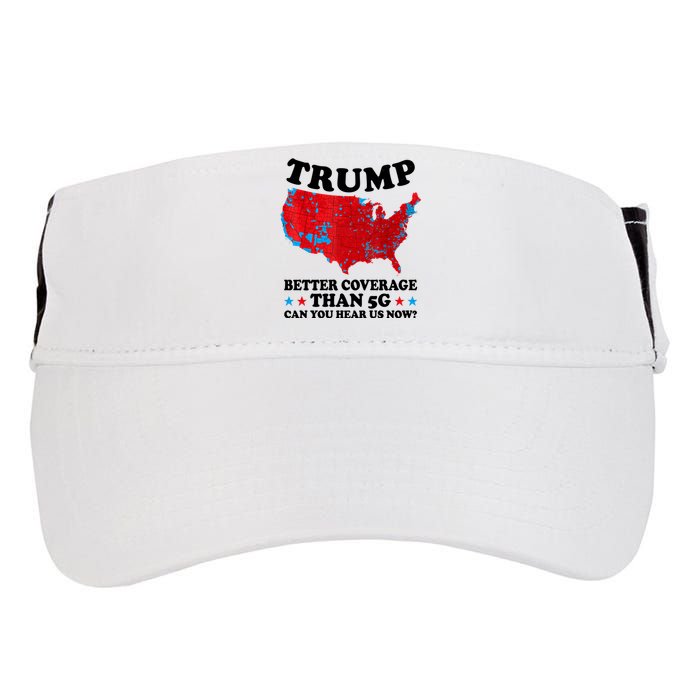 Trump Better Coverage Than 5g Can You Hear Us Now Usa Funny Adult Drive Performance Visor