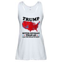 Trump Better Coverage Than 5g Can You Hear Us Now Usa Funny Ladies Essential Flowy Tank