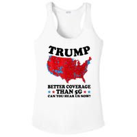 Trump Better Coverage Than 5g Can You Hear Us Now Usa Funny Ladies PosiCharge Competitor Racerback Tank