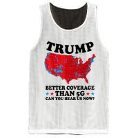 Trump Better Coverage Than 5g Can You Hear Us Now Usa Funny Mesh Reversible Basketball Jersey Tank