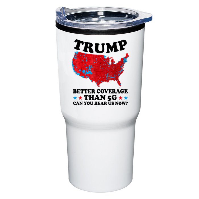 Trump Better Coverage Than 5g Can You Hear Us Now Usa Funny Tumbler