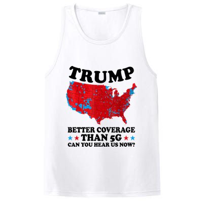 Trump Better Coverage Than 5g Can You Hear Us Now Usa Funny PosiCharge Competitor Tank