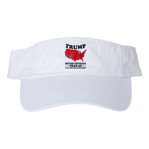 Trump Better Coverage Than 5g Can You Hear Us Now Usa Funny Valucap Bio-Washed Visor