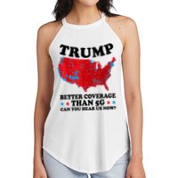 Trump Better Coverage Than 5g Can You Hear Us Now Usa Funny Women's Perfect Tri Rocker Tank