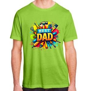 The Best Dad Tools Handyman Adult ChromaSoft Performance T-Shirt