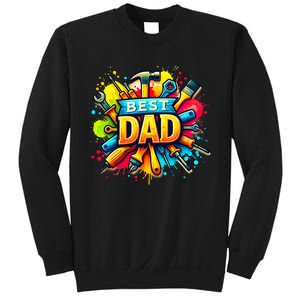 The Best Dad Tools Handyman Sweatshirt